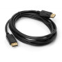 Кабель мультимедійний DisplayPort M to DisplayPort M 3.0m Vinga (VCPDPMM3BK) Кабель мультимедійний DisplayPort M to DisplayPort M 3.0m Vinga (VCPDPMM3BK)