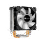 Кулер до процесора JONSBO CR-1200 black Кулер до процесора JONSBO CR-1200 black