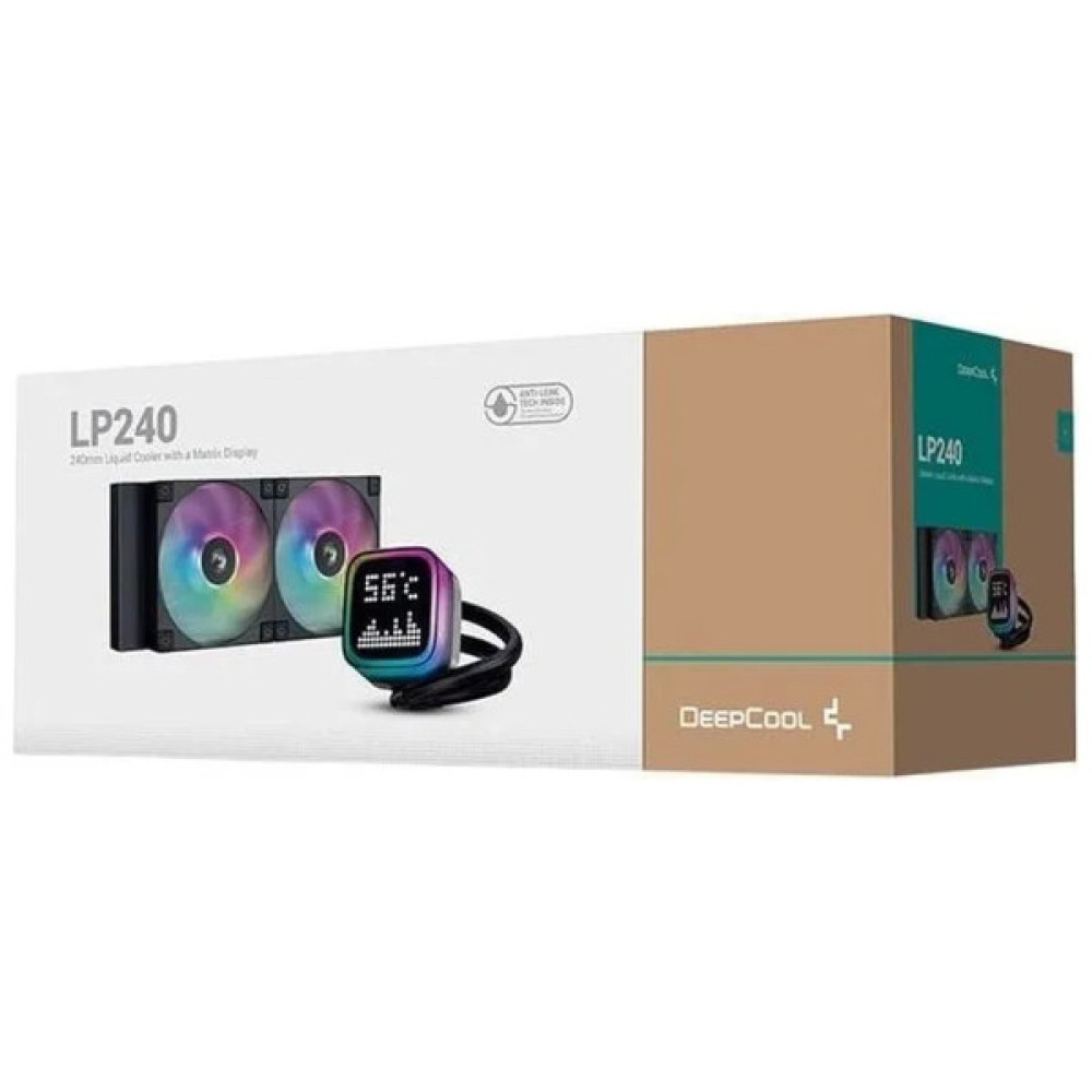 Система рідинного охолодження Deepcool LP240 ARGB Black (R-LP240-BKMSNC-G-1)