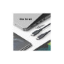 Дата кабель USB-C to USB-C 1.8m 140W bio-nylon 544 black Anker (A80F6H11) Дата кабель USB-C to USB-C 1.8m 140W bio-nylon 544 black Anker (A80F6H11)