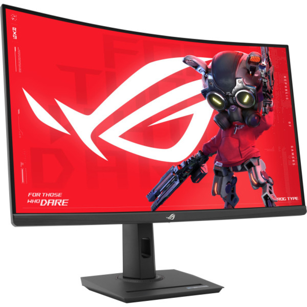 Монітор Asus 31.5" ROG Strix XG32WCS HDMI, DP, USB-C, Audio, VA, 2560x1440, 180Hz, 1ms, sRGB 125%, CURVED, FreeSync, HAS, HDR400