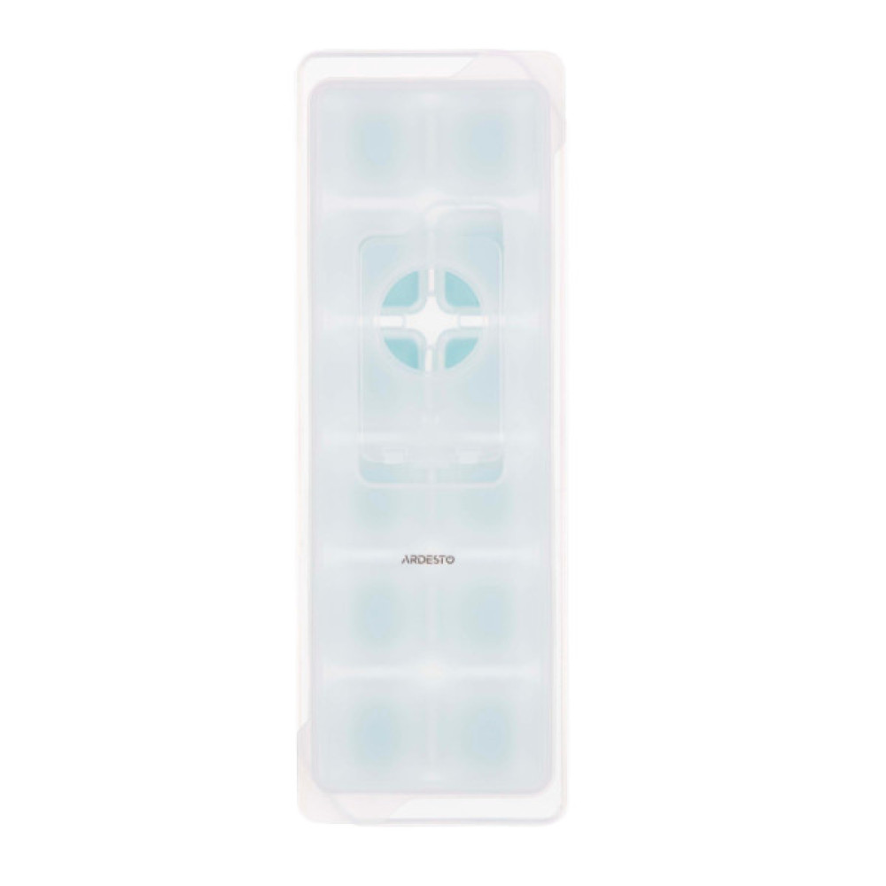 Форма для льоду ARDESTO Fresh, 26х9.5х3.5см, силікон, пластик, синій (AR3595B)