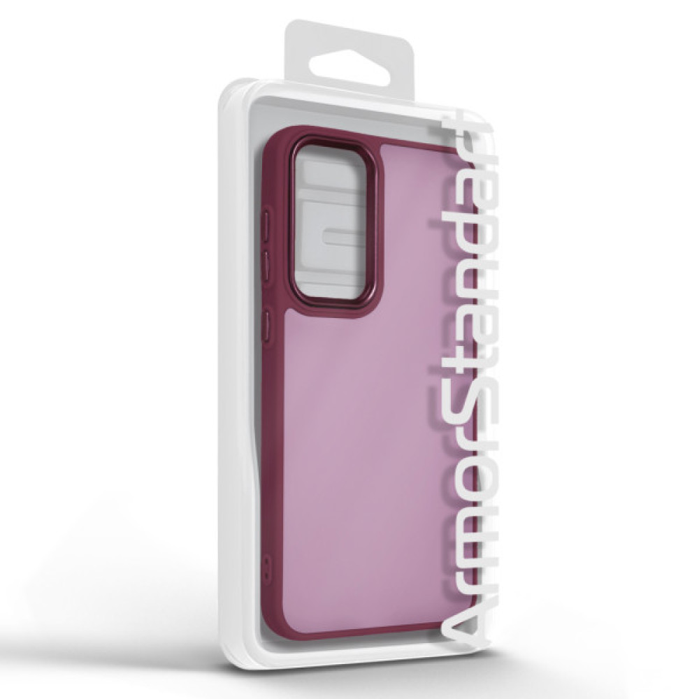 Чохол до мобільного телефона Armorstandart Frame Samsung A36 5G Wine Red (ARM84814)