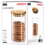 Банка Ardesto Fresh 900 мл, скло, пластик, прозорий (AR1309SFM) Банка Ardesto Fresh 900 мл, скло, пластик, прозорий (AR1309SFM)