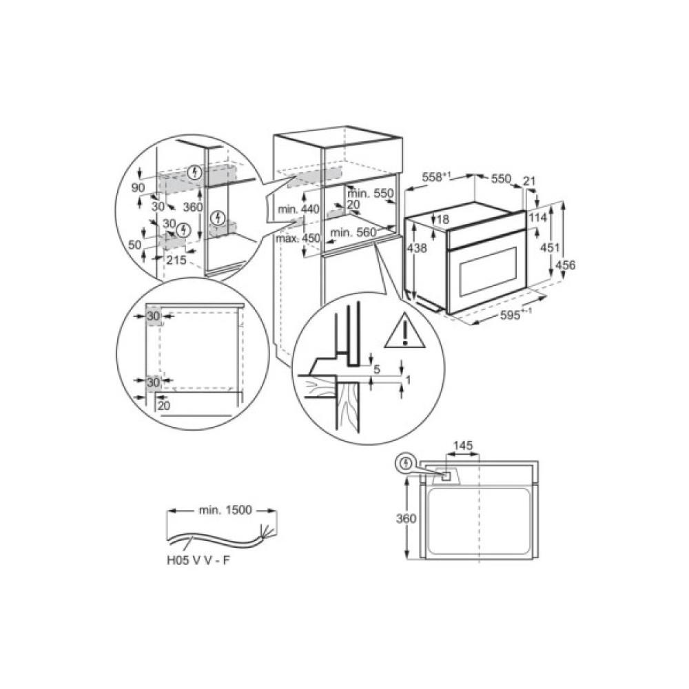 Мікрохвильова піч Electrolux EVM8E09X