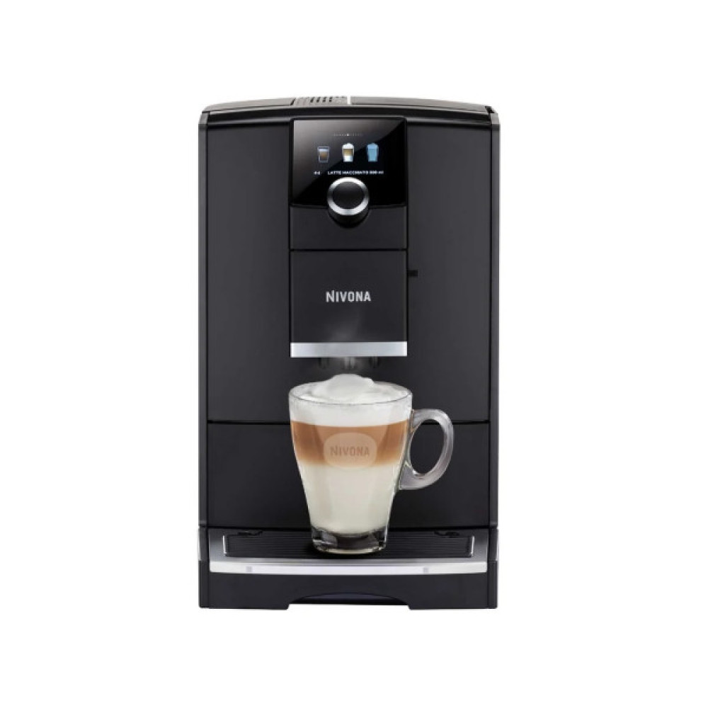 Кавомашина NIVONA CafeRomatica 2.2л, зерно + мелена, автомат.капучинатор, авторецептів - 7, чорний
