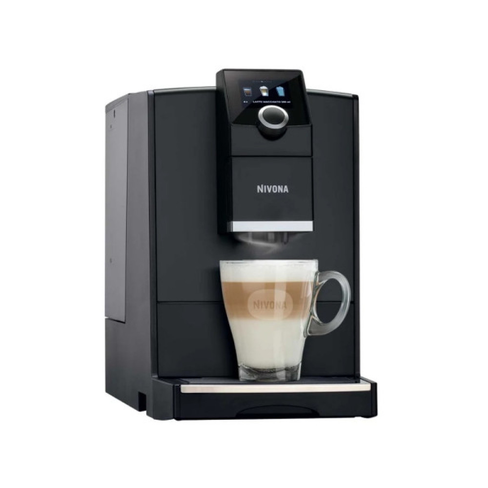 Кавомашина NIVONA CafeRomatica 2.2л, зерно + мелена, автомат.капучинатор, авторецептів - 7, чорний