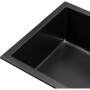 Мийка кухонна GRANADO Under top XL black shine (gr3701)