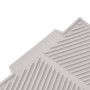 Сушарка для посуду ARDESTO Minimalism 39х25х8см, силікон, метал, сірий (ARHK4102DR)