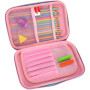 Пенал Cool For School з тисненням 1 відділення Рожевий (QT-5681-Pink) Пенал Cool For School з тисненням 1 відділення Рожевий (QT-5681-Pink)