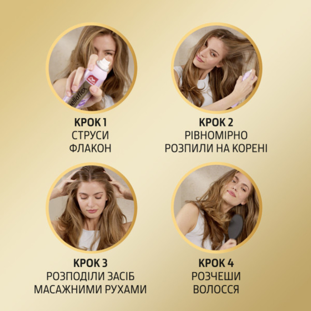 Сухий шампунь WellaFlex Солодка сенсація 180 мл (4064666235073)