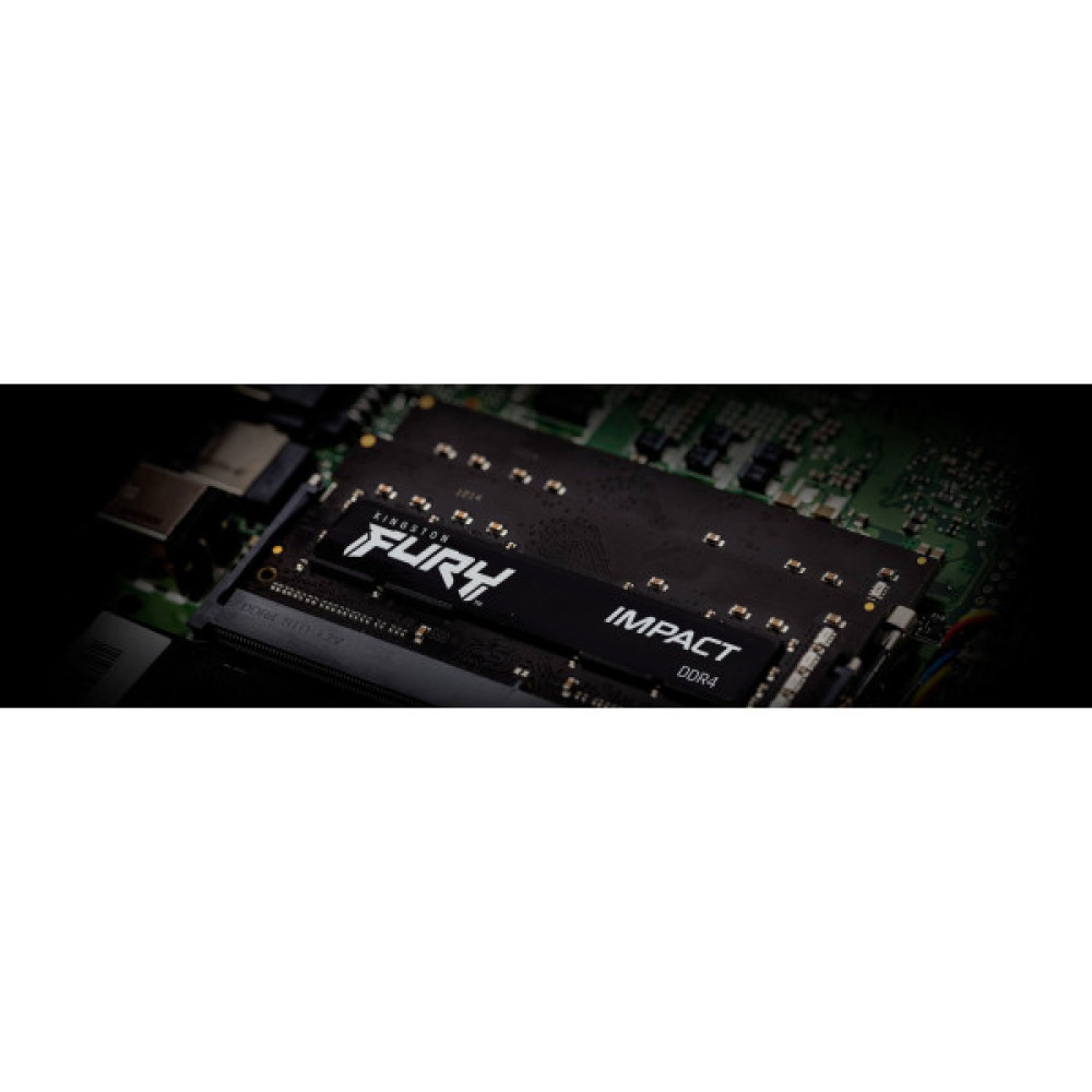 Пам'ять ноутбука Kingston DDR4  8GB 3200 FURY Impact