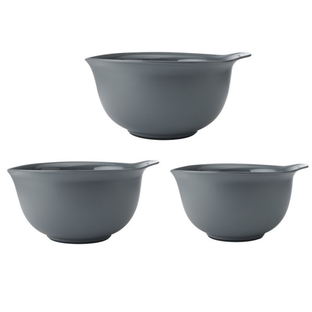 Миска KitchenAid Coreline, набір 3 шт, сірий (KQG175OSCGG)