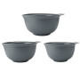 Миска KitchenAid Coreline, набір 3 шт, сірий (KQG175OSCGG)