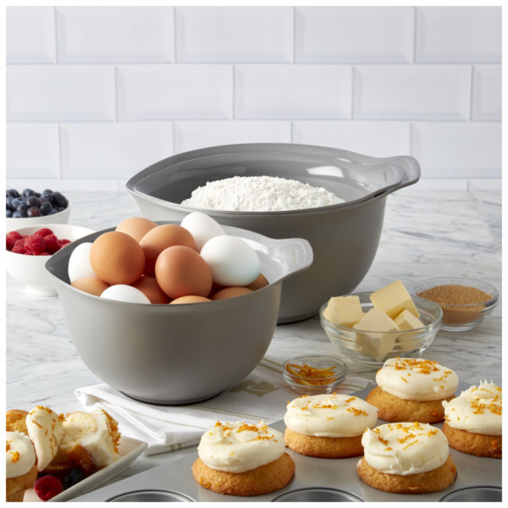 Миска KitchenAid Coreline, набір 3 шт, сірий (KQG175OSCGG)