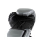 Боксерські рукавички Everlast PowerLock Boxing Training Gloves P00002305 сірий, чорний 12 унцій (009283608538)