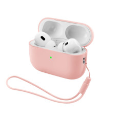 Чохол для навушників Armorstandart Silicone Case with straps For Apple AirPods Pro 3 Pink (ARM91283)