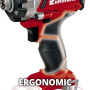 Шурупокрут ударний Einhell TE-CI 18·1 Li Solo 18В 140Нм 0-2300 об·хв 1.8кг Шурупокрут ударний Einhell TE-CI 18·1 Li Solo 18В 140Нм 0-2300 об·хв 1.8кг