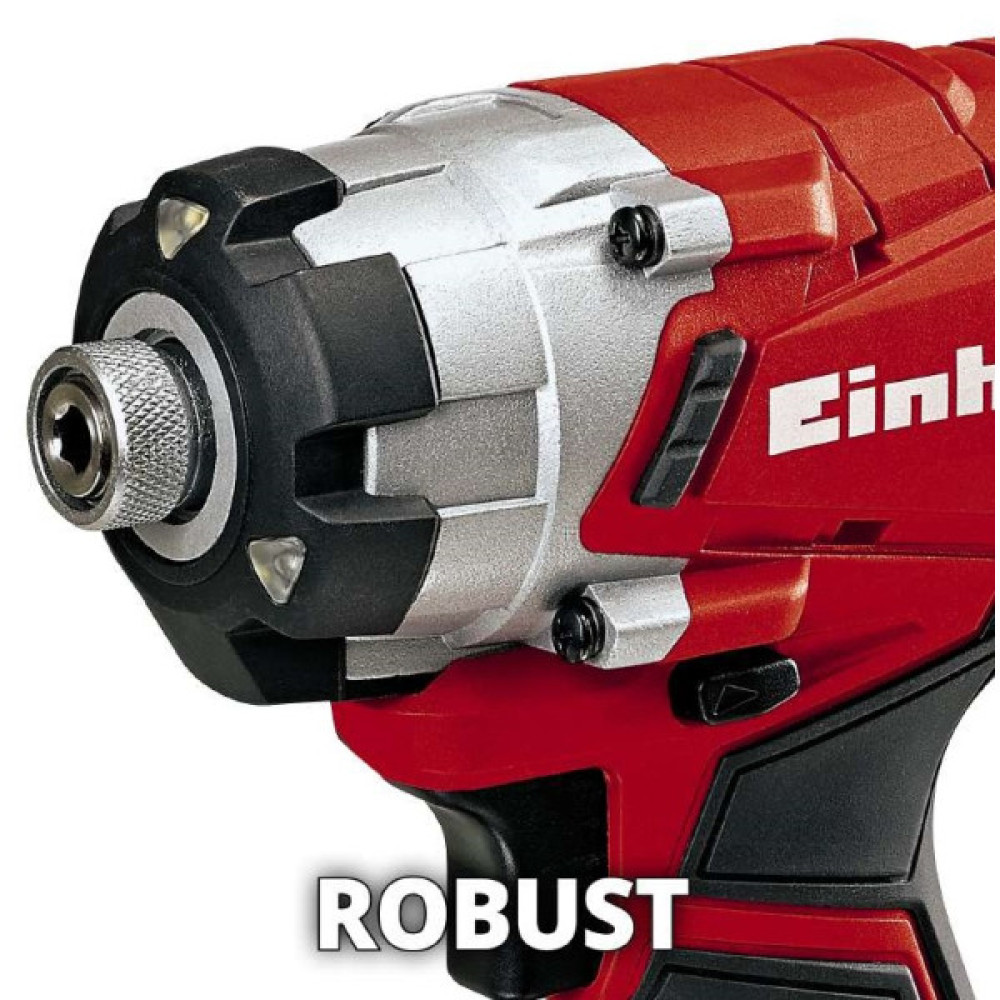 Шурупокрут ударний Einhell TE-CI 18·1 Li Solo 18В 140Нм 0-2300 об·хв 1.8кг
