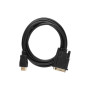 Кабель мультимедійний HDMI M to DVI M 1.8m 24+1pin Dynamode (DM-CL-HDMI-DVI-1.8M) Кабель мультимедійний HDMI M to DVI M 1.8m 24+1pin Dynamode (DM-CL-HDMI-DVI-1.8M)