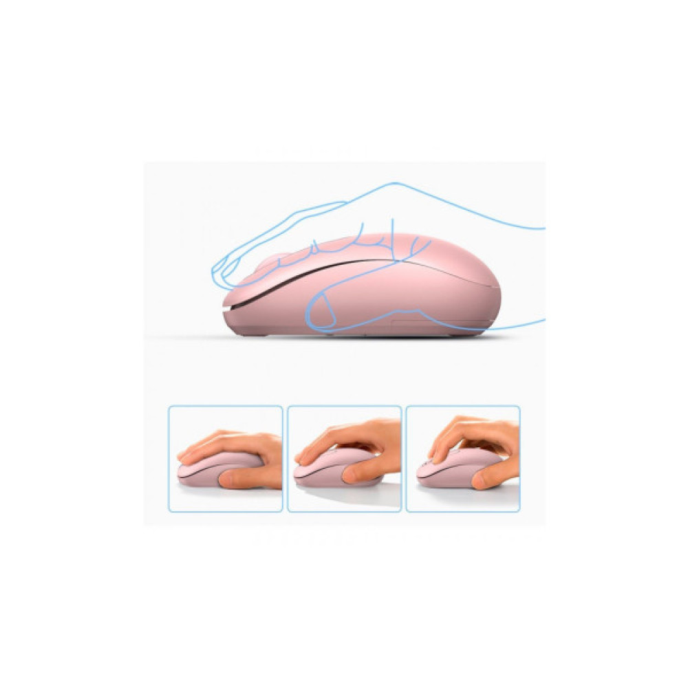 Мишка Ugreen MU105 Wireless Pink (90686)