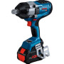 Гайковерт ударний акумуляторний Bosch Professional GDS 18V-1050 H 18В 2x8А·год 1500/1700Нм до 1750об/хв GAL1880 L-Boxx 2.9кг