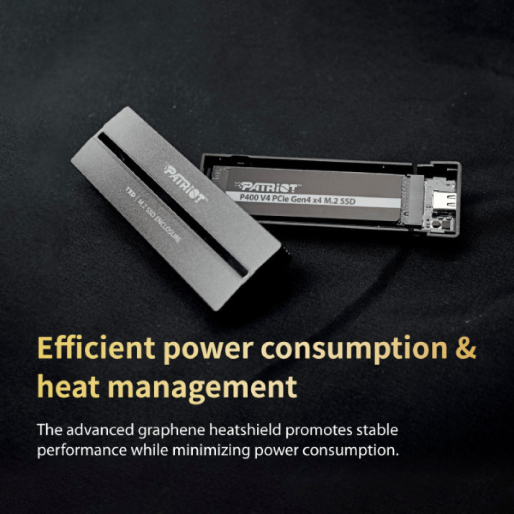 Накопичувач SSD M.2 2280 1TB P400 Patriot (P400VP1TBM28H)
