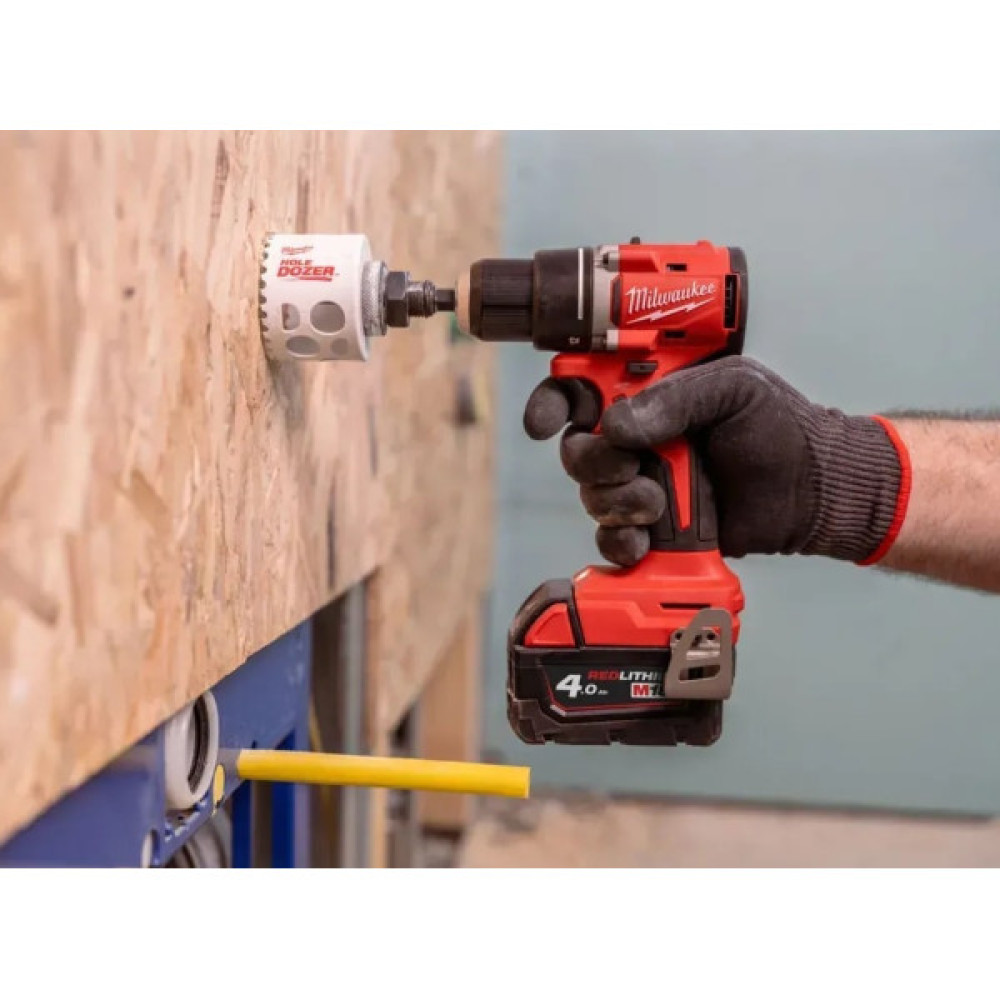 Шурупокрут-дриль акумуляторний Milwaukee M18 BLDDRC-402C 18В 2х4А·год 60Нм 550·1700об·хв ЗП M12-18C кейс 1.5кг