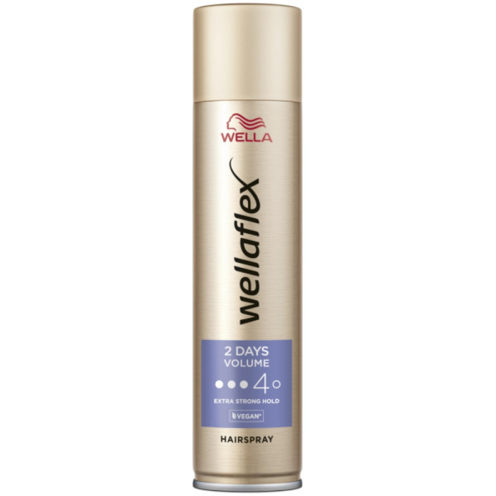 Лак для волосся WellaFlex 2 Days Volume 4 Extra Strong Hold 250 мл (4056800674336/4056800649884)