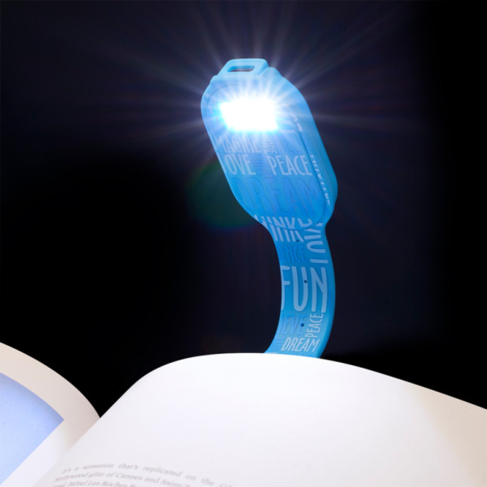 Закладки для книг Flexilight ліхтарик Rechargeable - Синій стиль (FLRBW)