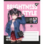 Зошит Yes Brightness style А5 24 аркушів клітинка (767757) Зошит Yes Brightness style А5 24 аркушів клітинка (767757)
