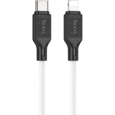 Дата кабель USB-C to Lightning 1.0m Cool silicone PD 20W X90 white HOCO (6931474788399) Дата кабель USB-C to Lightning 1.0m Cool silicone PD 20W X90 white HOCO (6931474788399)