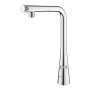 Змішувач для кухні Grohe Scala Smart Control, довж.виливу - 318мм, поворотний/витяжний, кнопка/обертова рукоять, хром