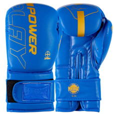 Боксерські рукавички PowerPlay 3089 Alpha Сині 16 унцій (PP_3089_16oz_Blue)
