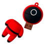 USB флеш накопичувач Wibrand 16GB Squid Game Red USB 2.0 (WI2.0/SG16R) USB флеш накопичувач Wibrand 16GB Squid Game Red USB 2.0 (WI2.0/SG16R)