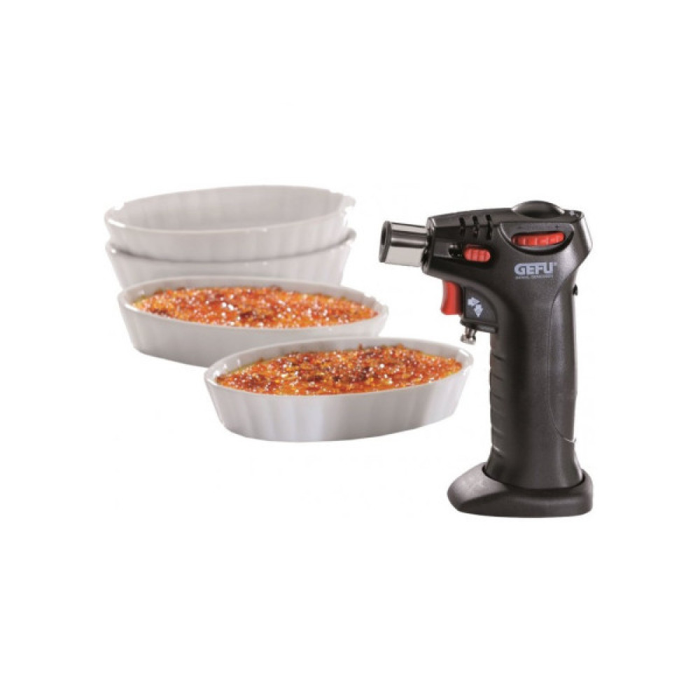 Аксесуар кухонний Gefu Набір для карамелізації Creme Brulee CARMELLO 5 предметів (35360)