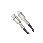 Дата кабель USB-C to Lightning 0.25m 20W Cafule Series Meta black Baseus (CATLJK-01)