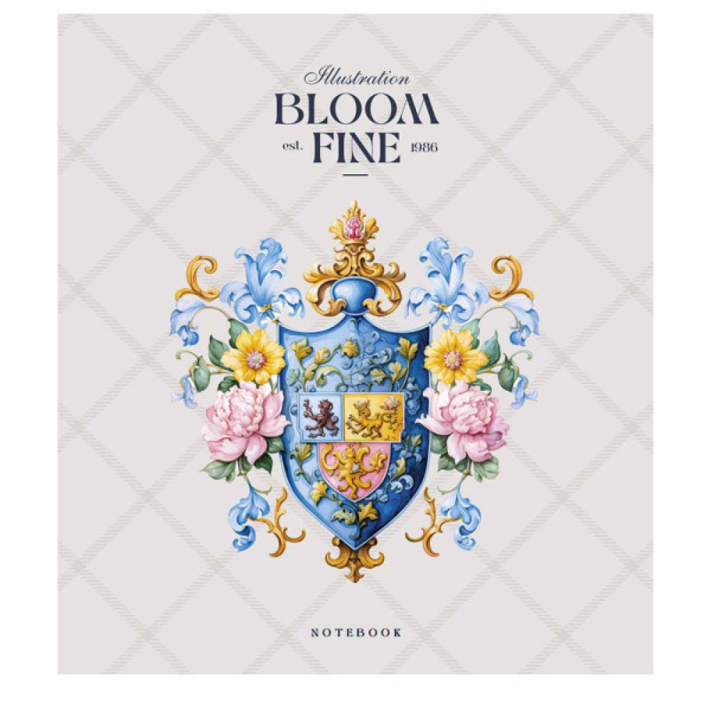 Зошит Школярик Fine art 48 аркушів клітинка (048-3505K)
