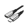 Дата кабель USB-C M/F 1.0m Thunderbolt 3 60W (20V/3A) 4K60HZ Vention (TABHF) Дата кабель USB-C M/F 1.0m Thunderbolt 3 60W (20V/3A) 4K60HZ Vention (TABHF)