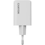 Зарядний пристрій Canyon CU45CC GaN 45W 2xPD EU White (CNS-CUW45CC)