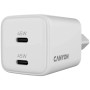 Зарядний пристрій Canyon CU45CC GaN 45W 2xPD EU White (CNS-CUW45CC)