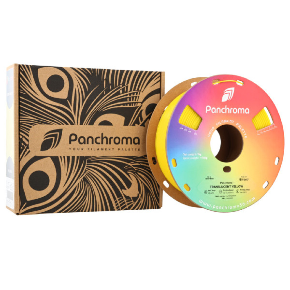 Пластик для 3D-принтера Polymaker PLA PANCHROMA TRANSLUCENT 1,75mm 1kg YELLOW (CA02003)