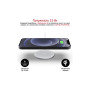Зарядний пристрій Promate wireless charger auramag-15w silver (auramag-15w.silver) Зарядний пристрій Promate wireless charger auramag-15w silver (auramag-15w.silver)