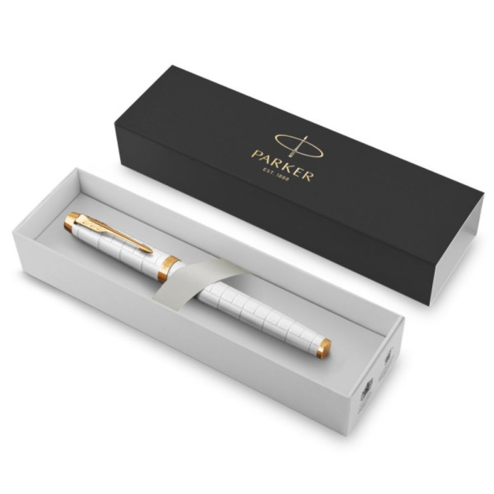 Ручка пір'яна Parker IM 17 Premium Pearl GT  FP M (24 712)