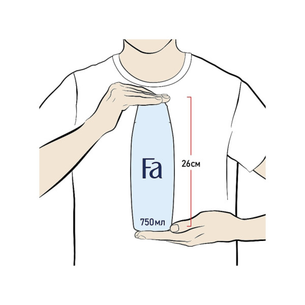 Гель для душу Fa Men Sport Shower Gel 750 мл (5201143728942)