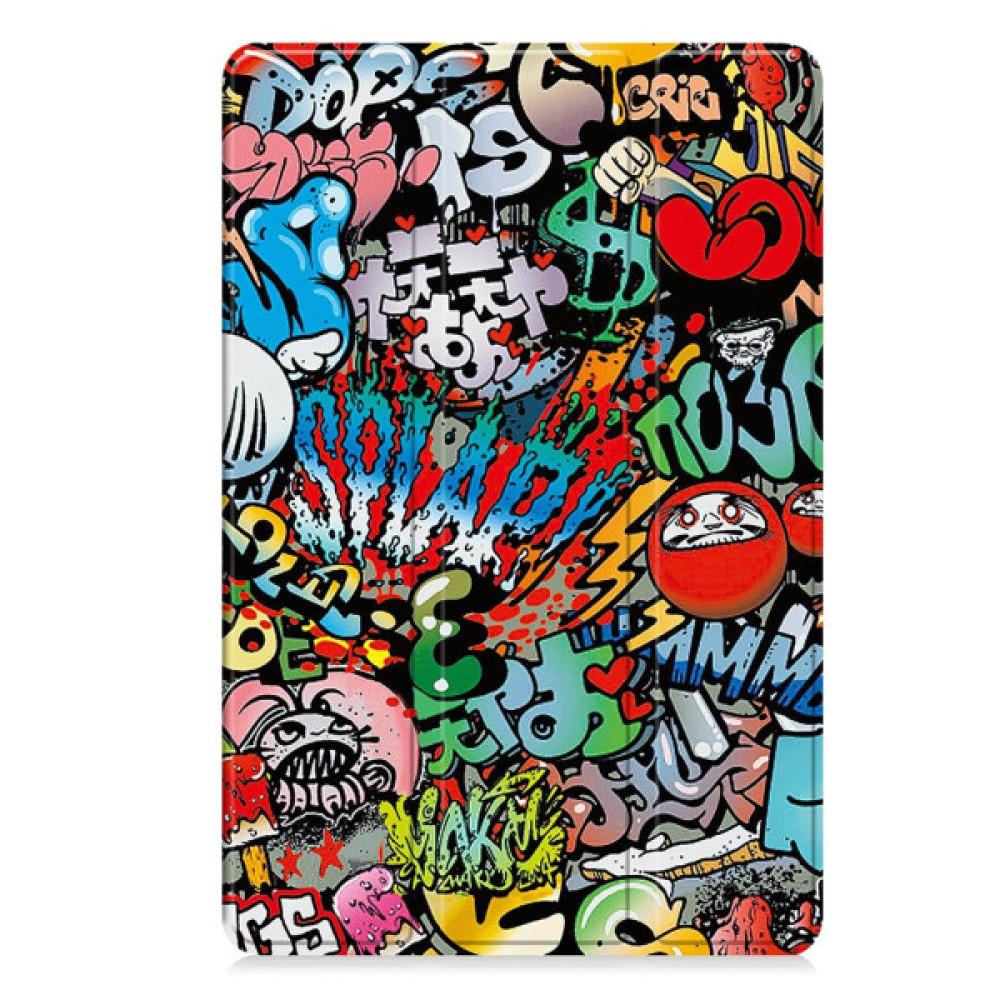 Чохол до планшета BeCover Smart Case Samsung Galaxy Tab S11 (SM-X730/X736) 11.0" Graffiti (714655)