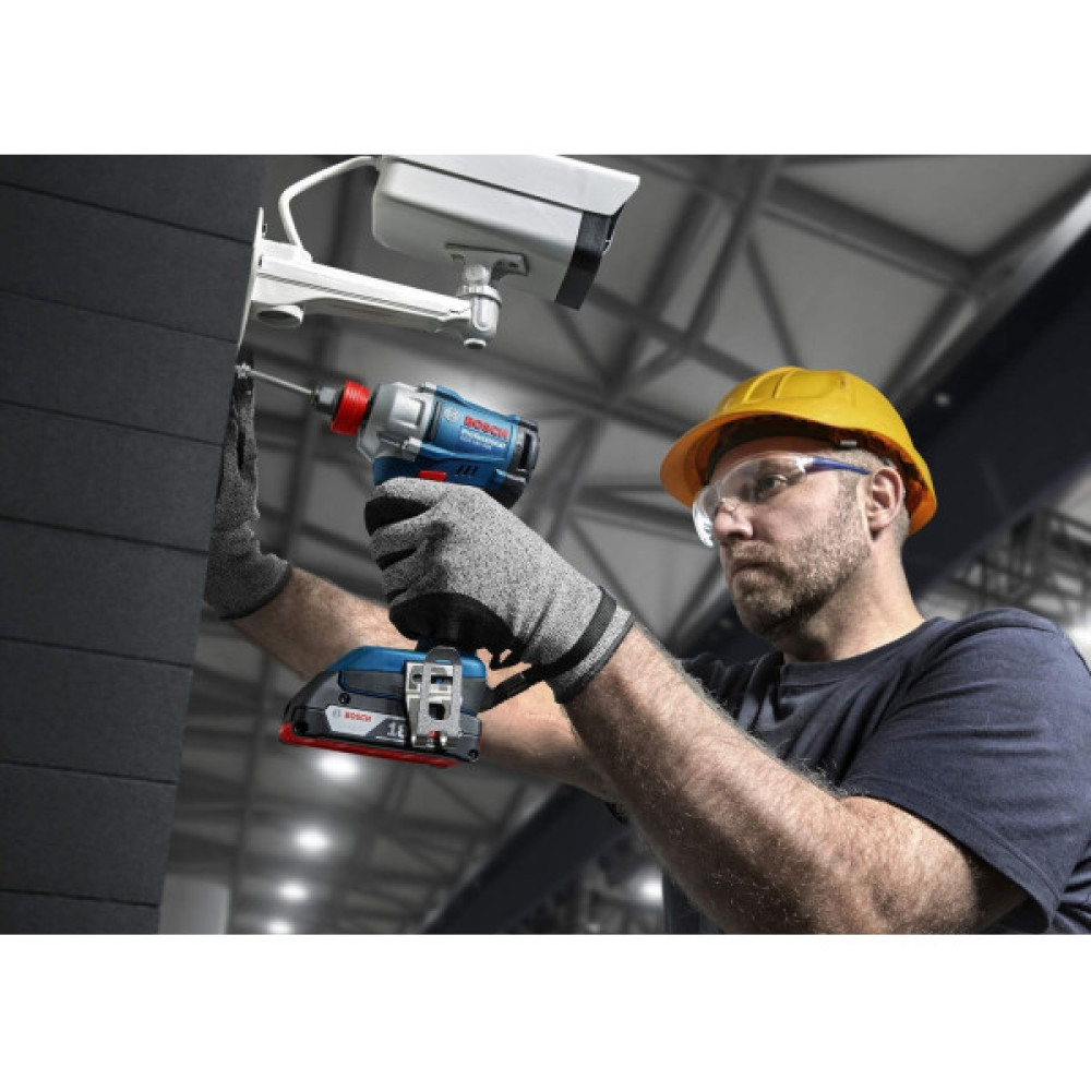 Гайковерт ударний акумуляторний Bosch Professional GDX 18V-285 18В 2x4А·год до 285Нм 3600об/хв квадрат 1/2" ЗП кейс 1.1кг