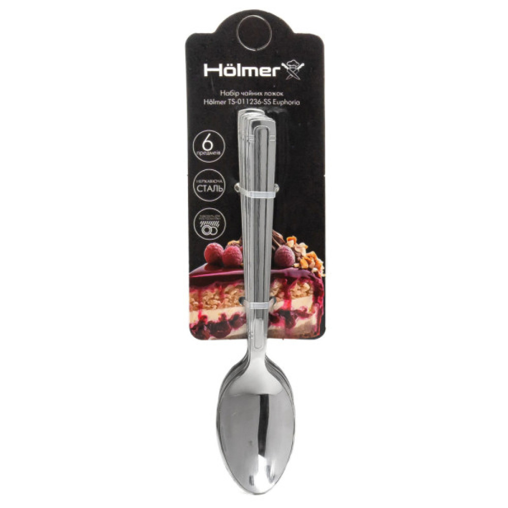 Чайна ложка Hölmer Euphoria 6 шт (TS-011236-SS Euphoria)
