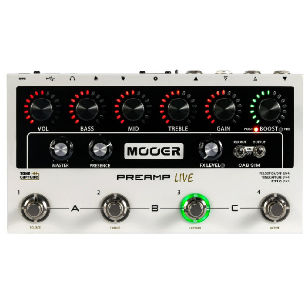Педаль ефектів Mooer Preamp Live