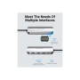 Концентратор Vention USB 3.1 Type-C to HDM/USB 3.0х3//PD 100W 5-in-1 (THFHB) Концентратор Vention USB 3.1 Type-C to HDM/USB 3.0х3//PD 100W 5-in-1 (THFHB)